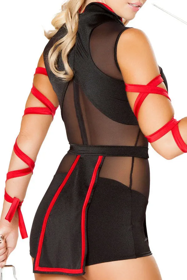 4pcs Ninja Striker Costume