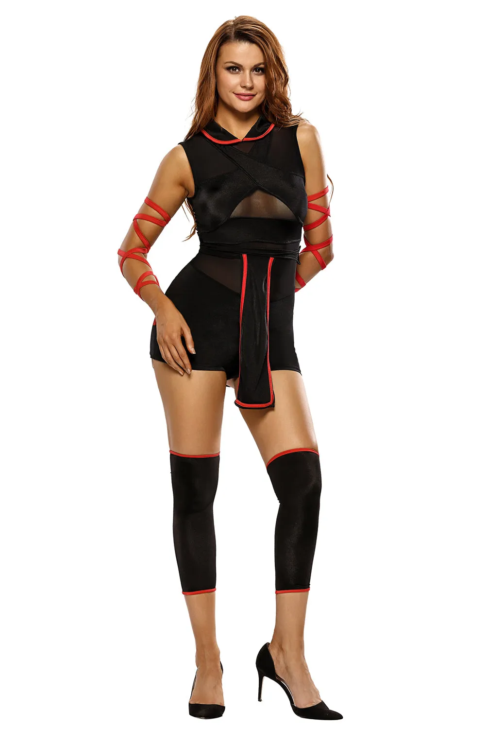 4pcs Ninja Striker Costume