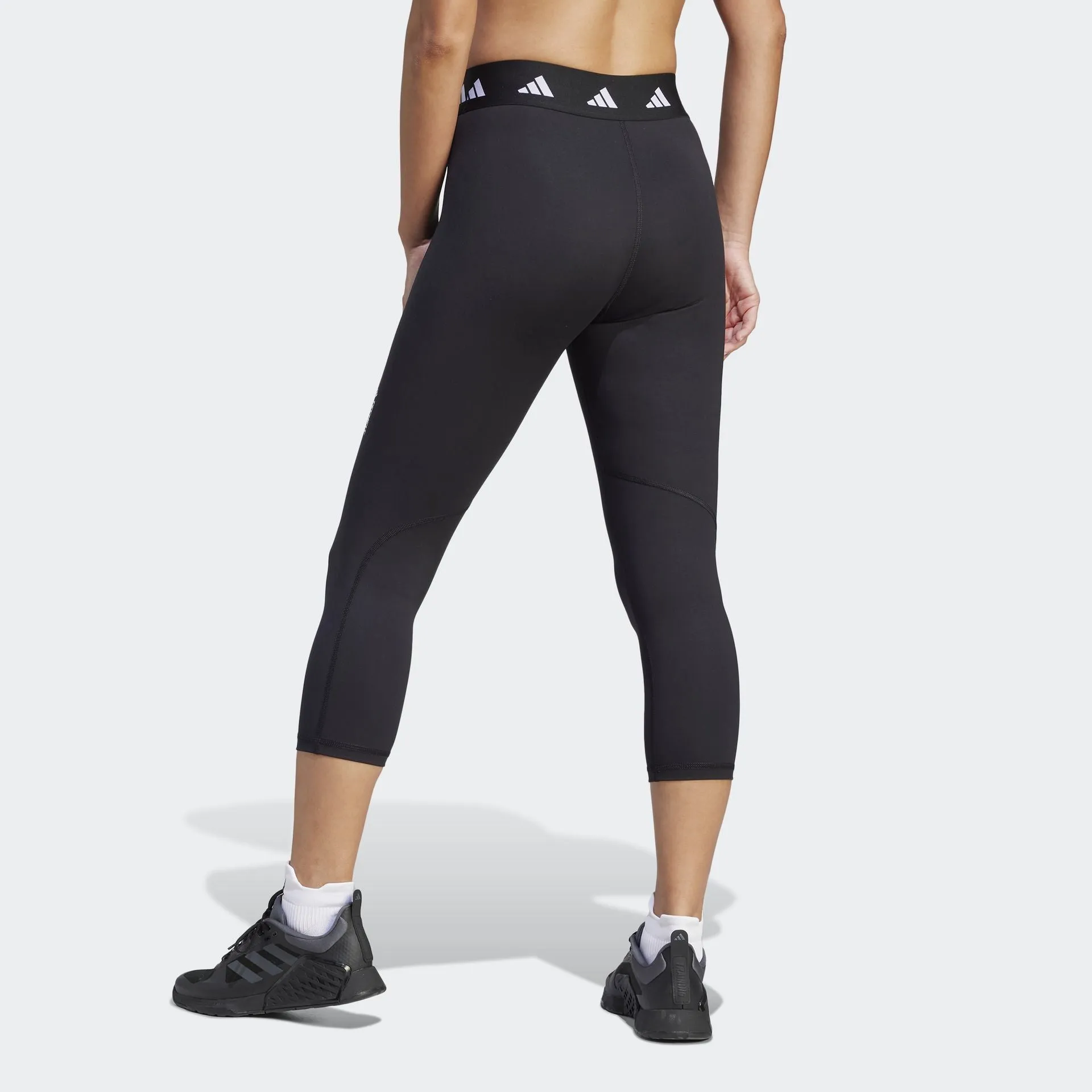 ADIDAS TECHFIT LEGGINGS - BLACK