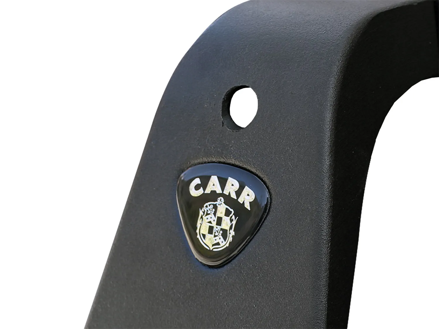 Carr 210871 Deluxe Rota Light Bar; XP3 Black Powder Coat
