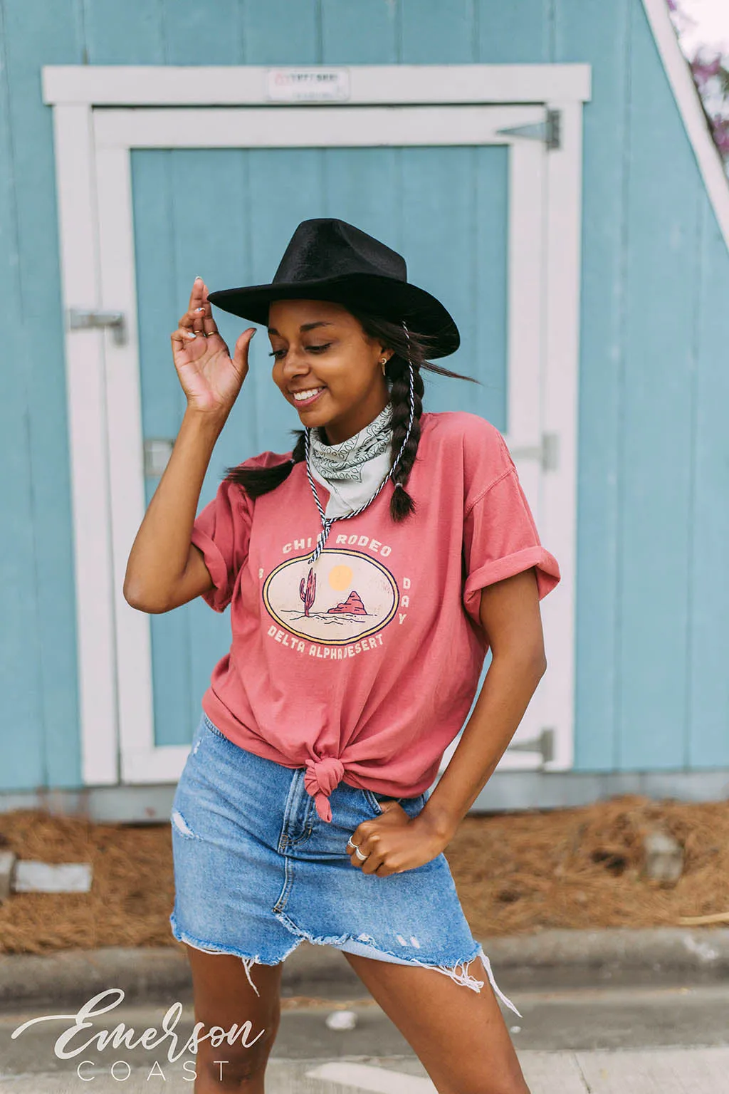 Chi Omega Rodeo Bid Day Tee