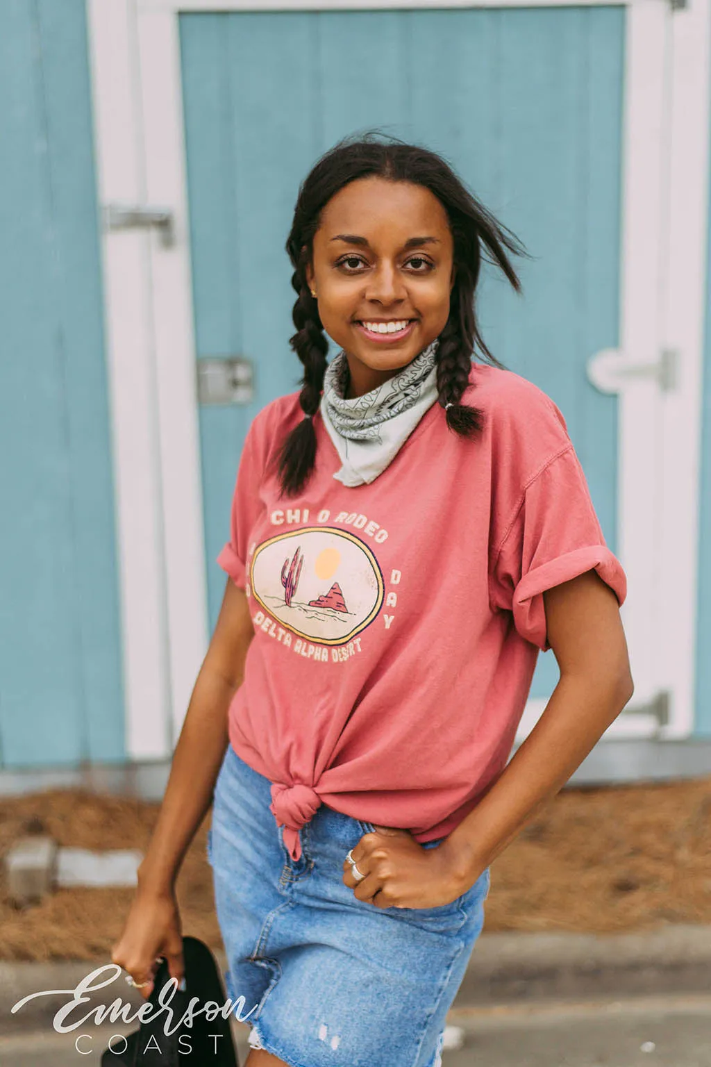 Chi Omega Rodeo Bid Day Tee