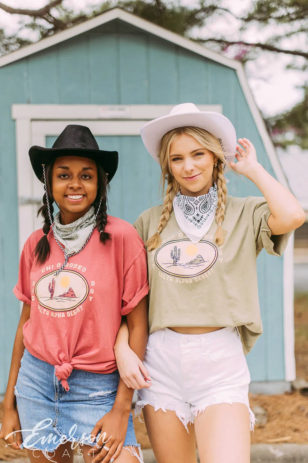 Chi Omega Rodeo Bid Day Tee