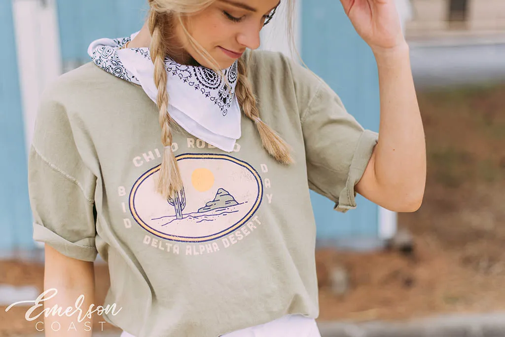 Chi Omega Rodeo Bid Day Tee