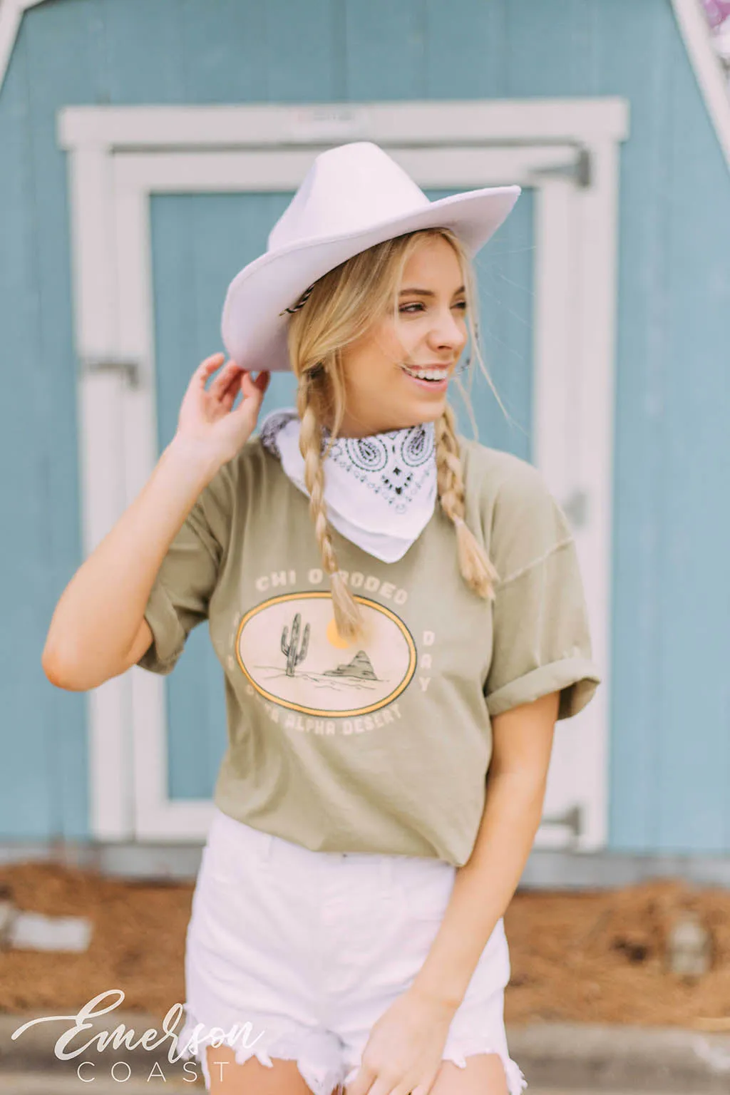 Chi Omega Rodeo Bid Day Tee