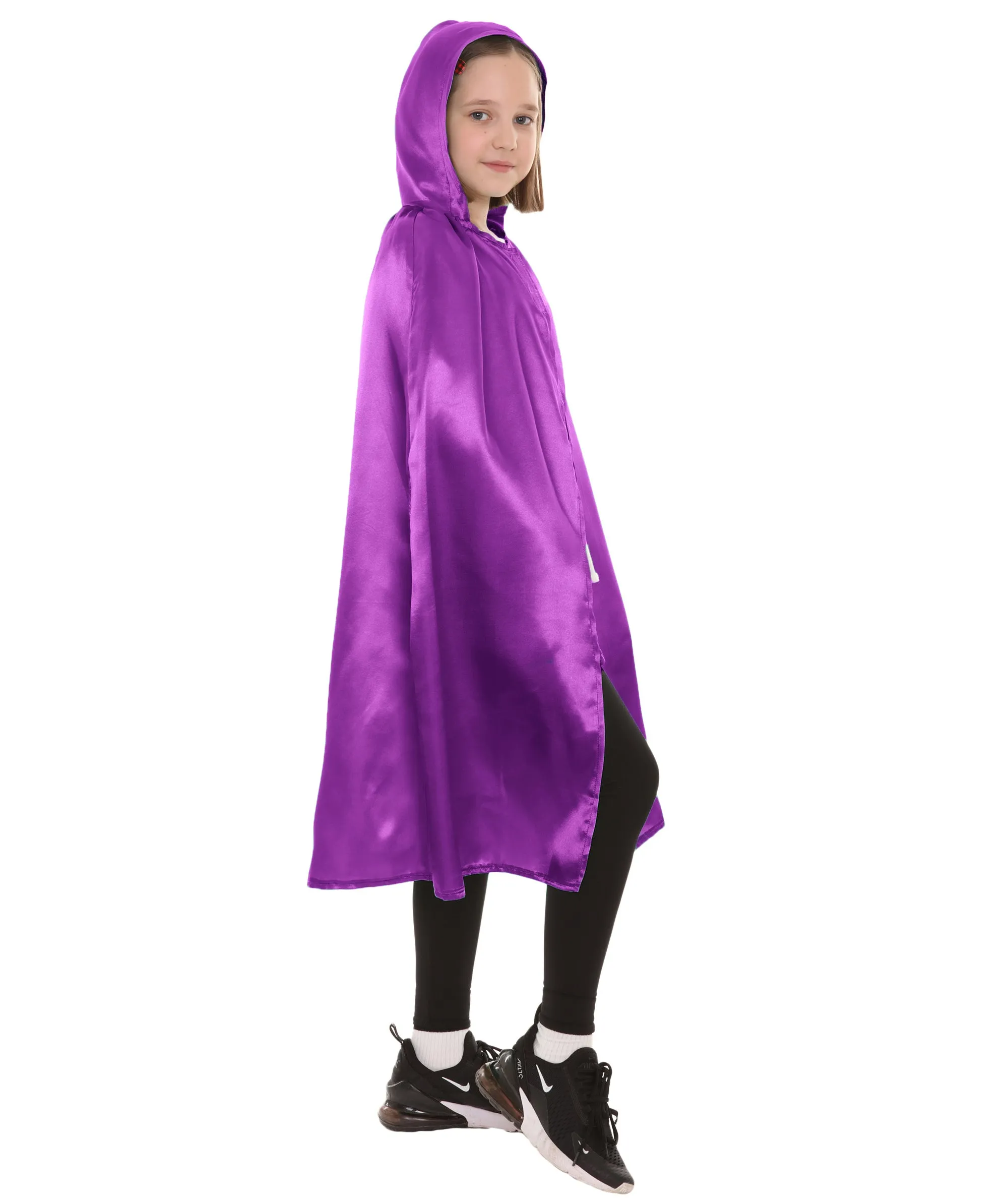 Child's Hooded Cape Costume | Multiple Color Option Cosplay Costume