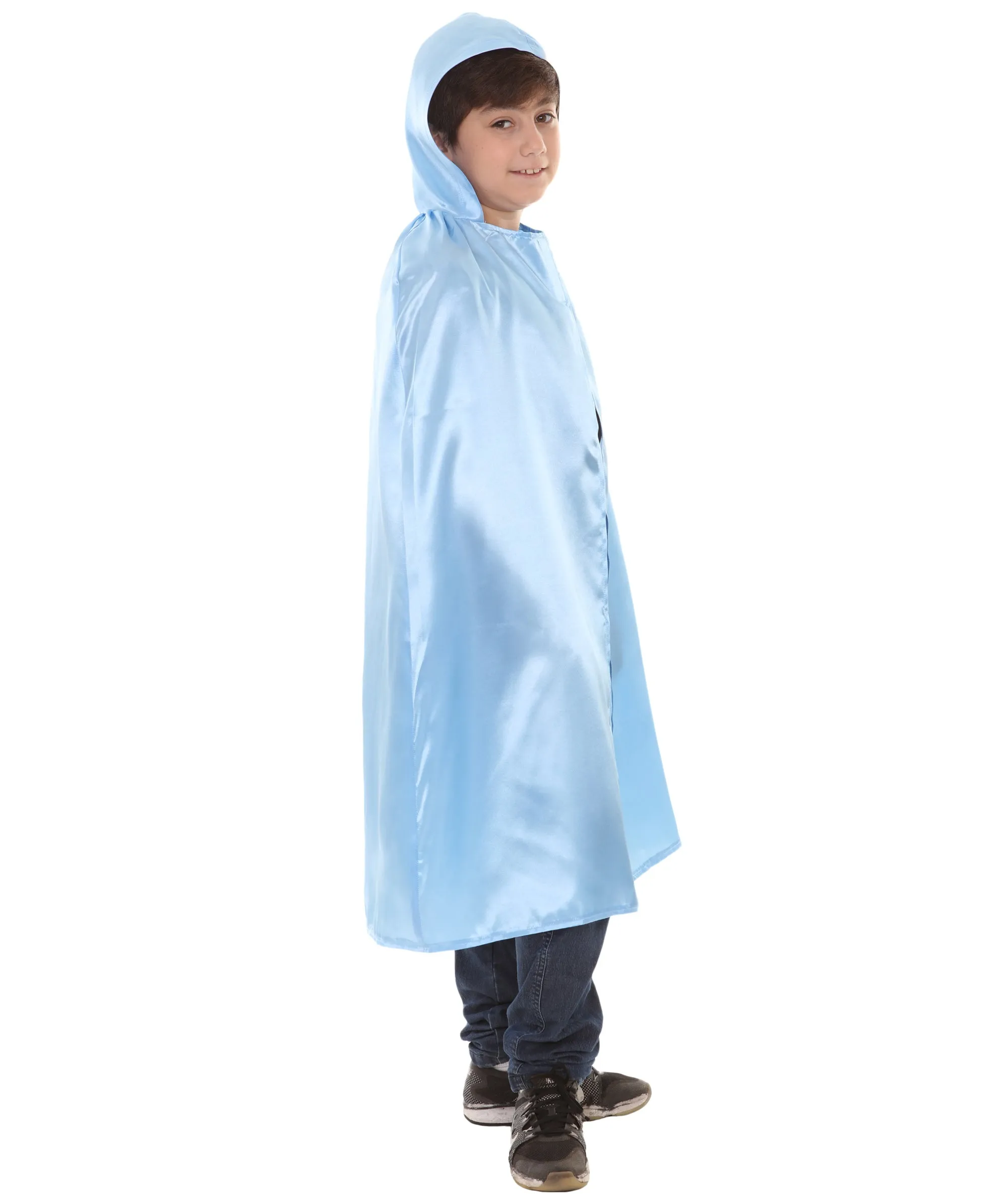 Child's Hooded Cape Costume | Multiple Color Option Cosplay Costume