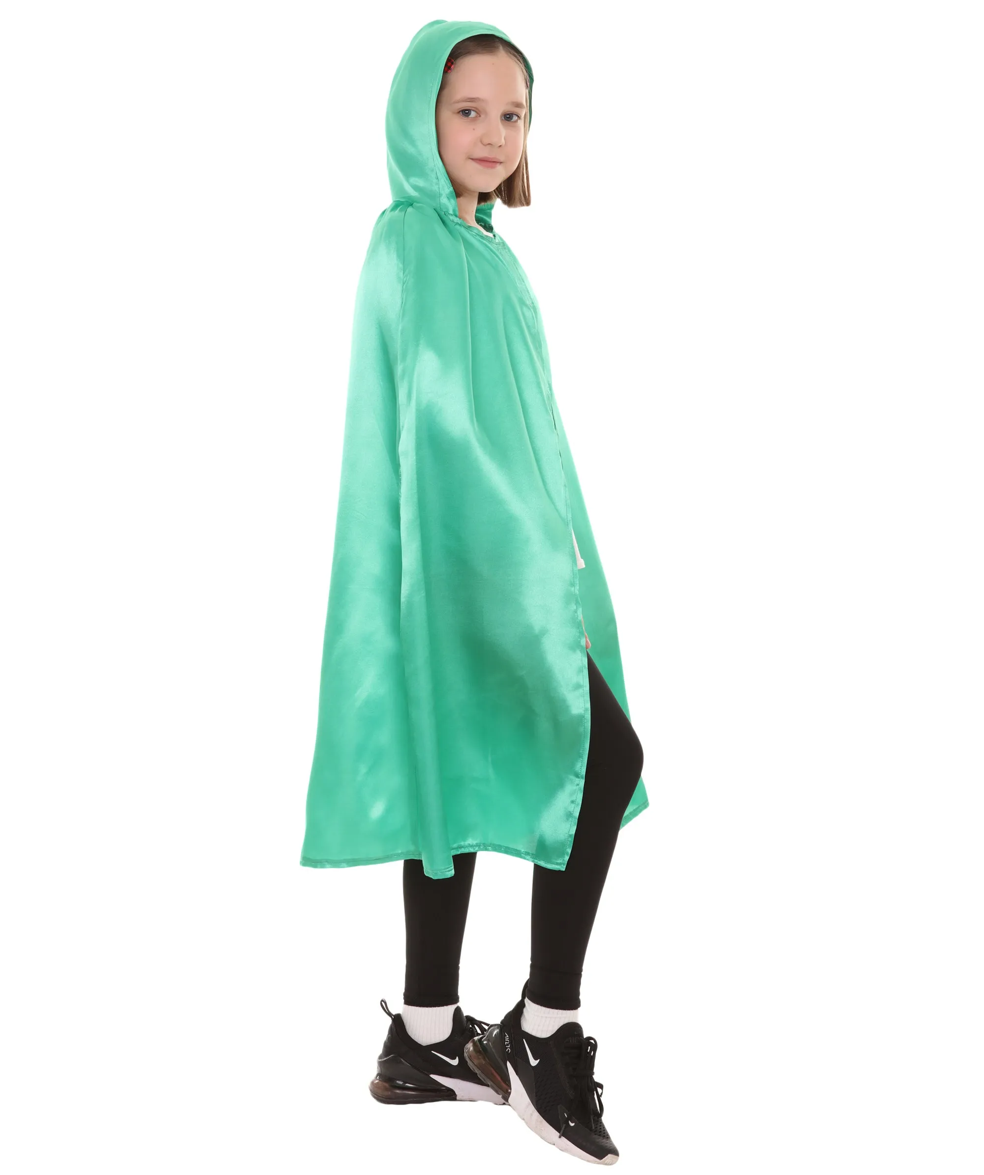 Child's Hooded Cape Costume | Multiple Color Option Cosplay Costume