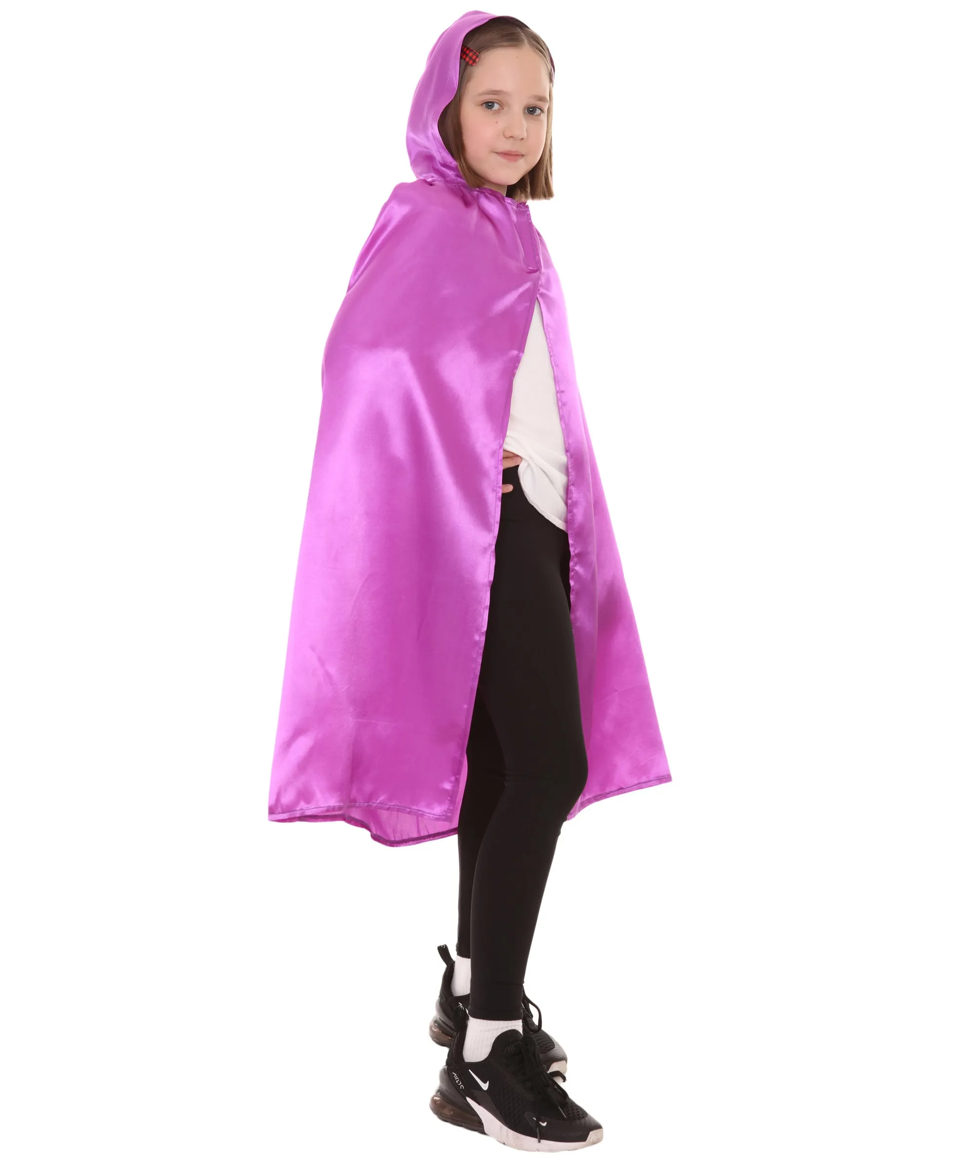 Child's Hooded Cape Costume | Multiple Color Option Cosplay Costume