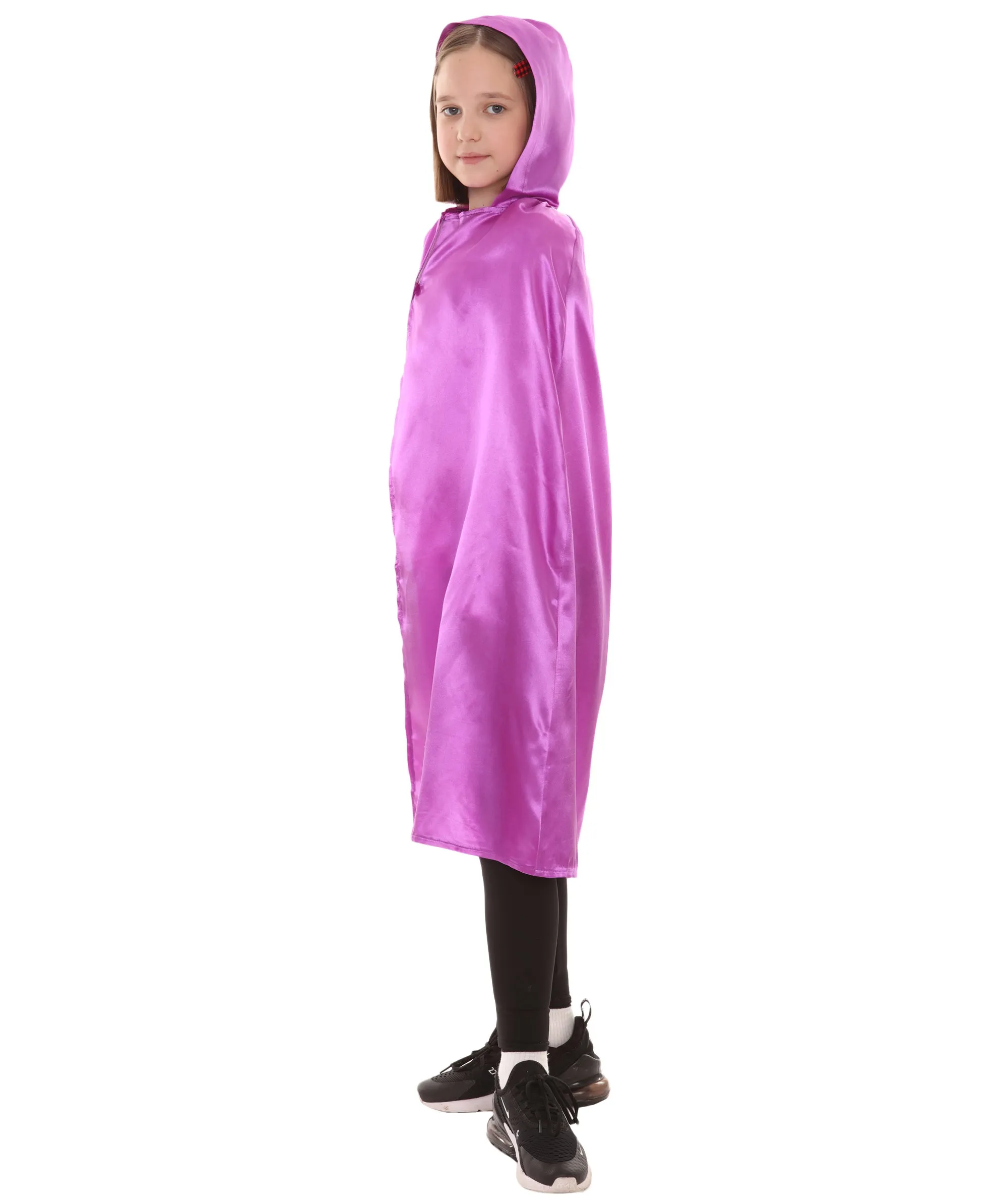 Child's Hooded Cape Costume | Multiple Color Option Cosplay Costume