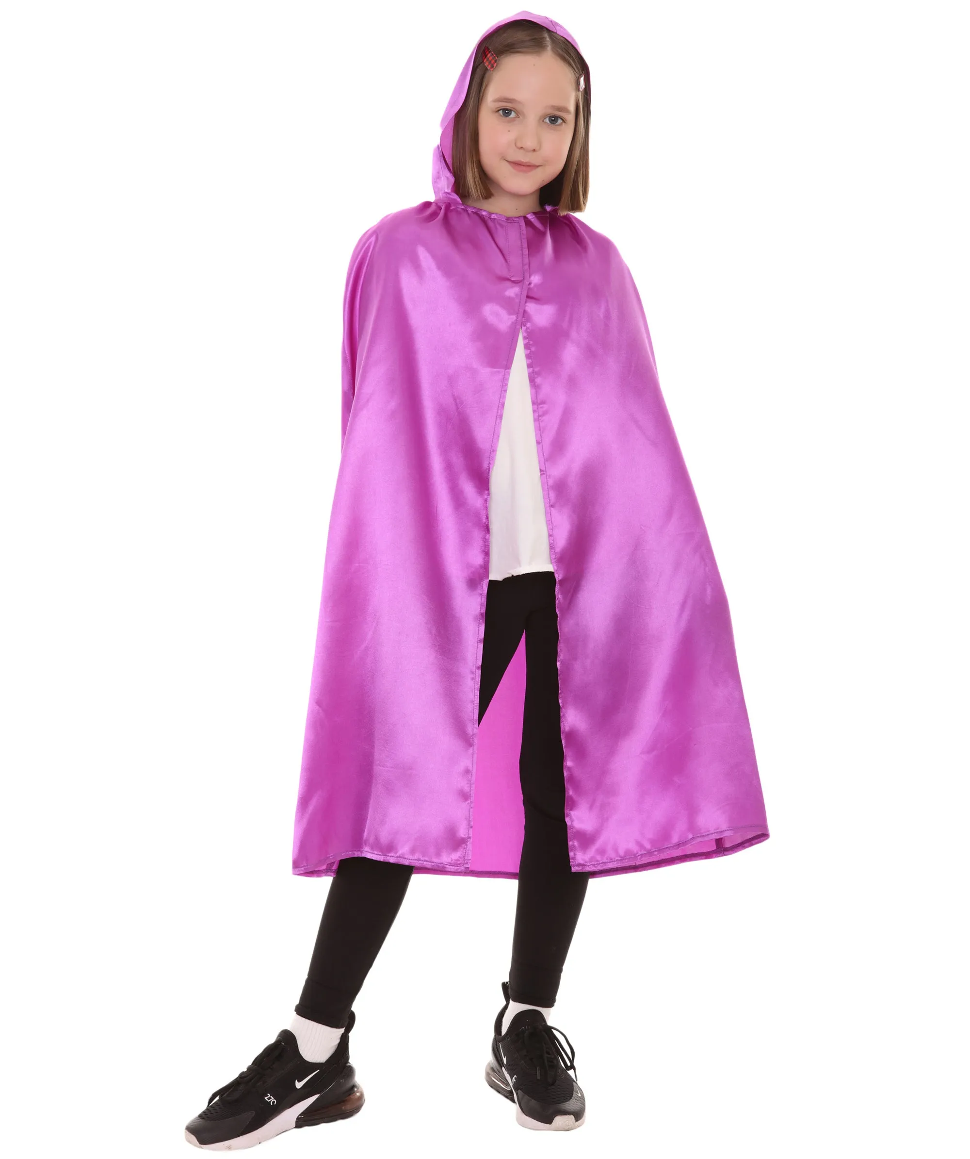 Child's Hooded Cape Costume | Multiple Color Option Cosplay Costume