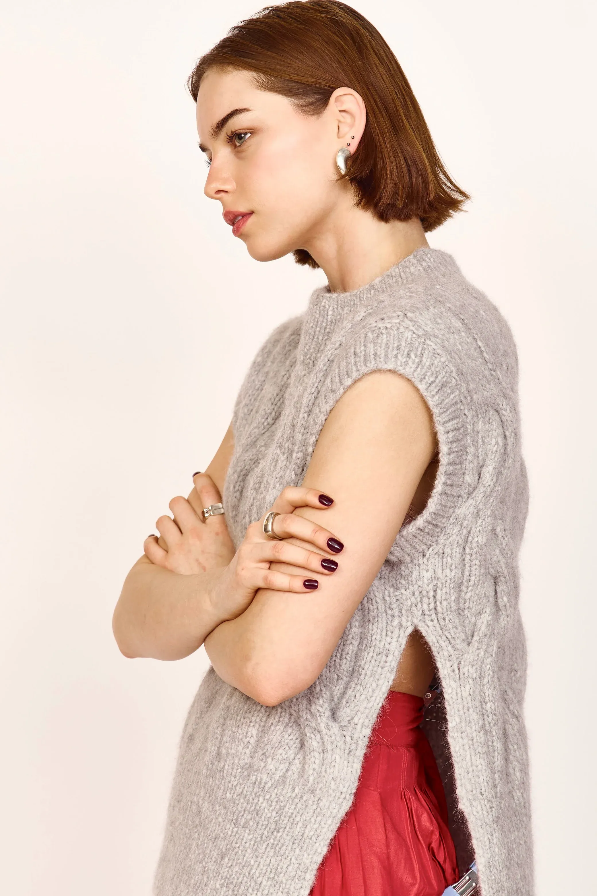 Cortina Hand Knit Sweater Vest