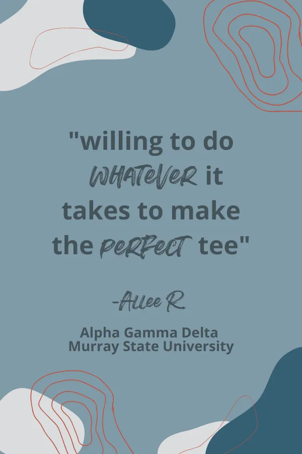 Delta Delta Delta Philanthropy Henley Tee