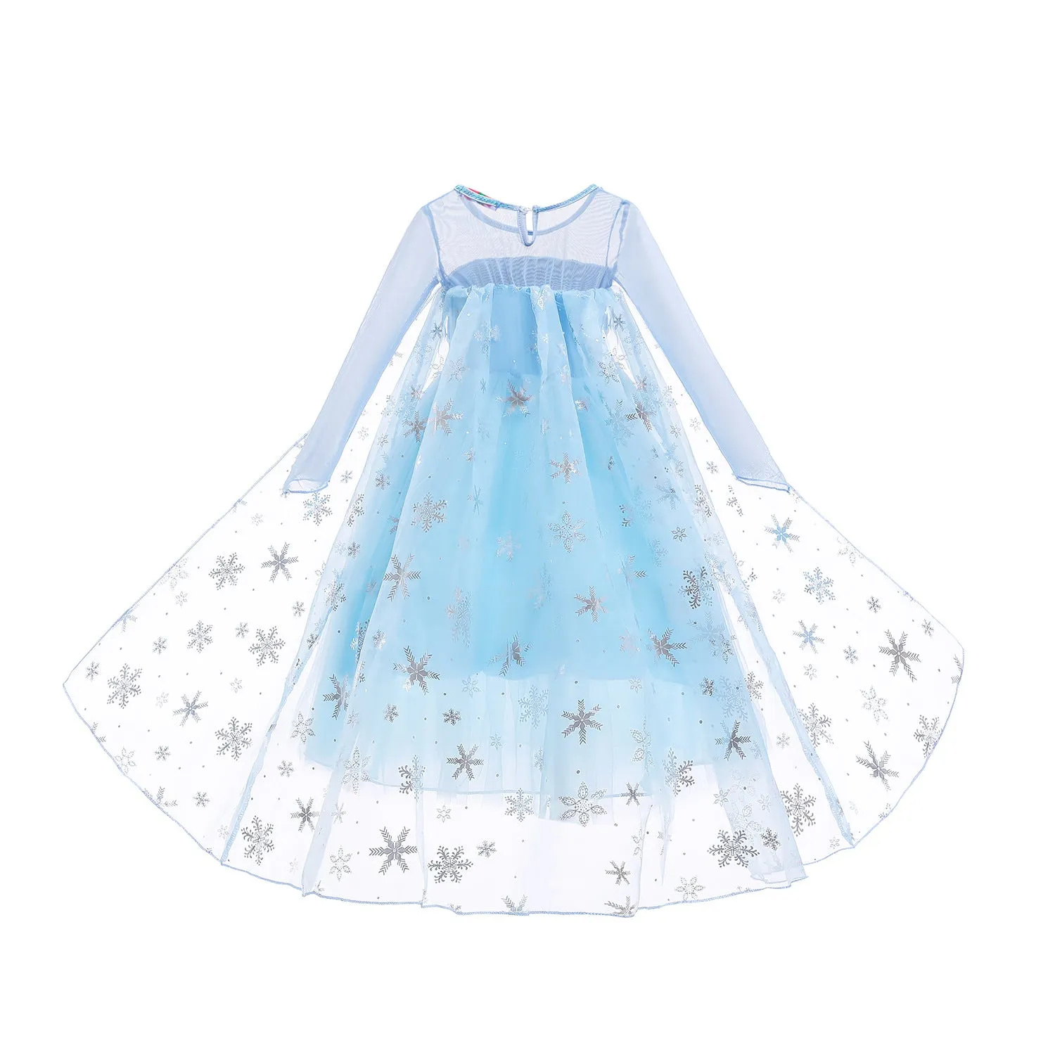 Fancydresswale Frozen Elsa Girl Princess Dress Cosplay costume