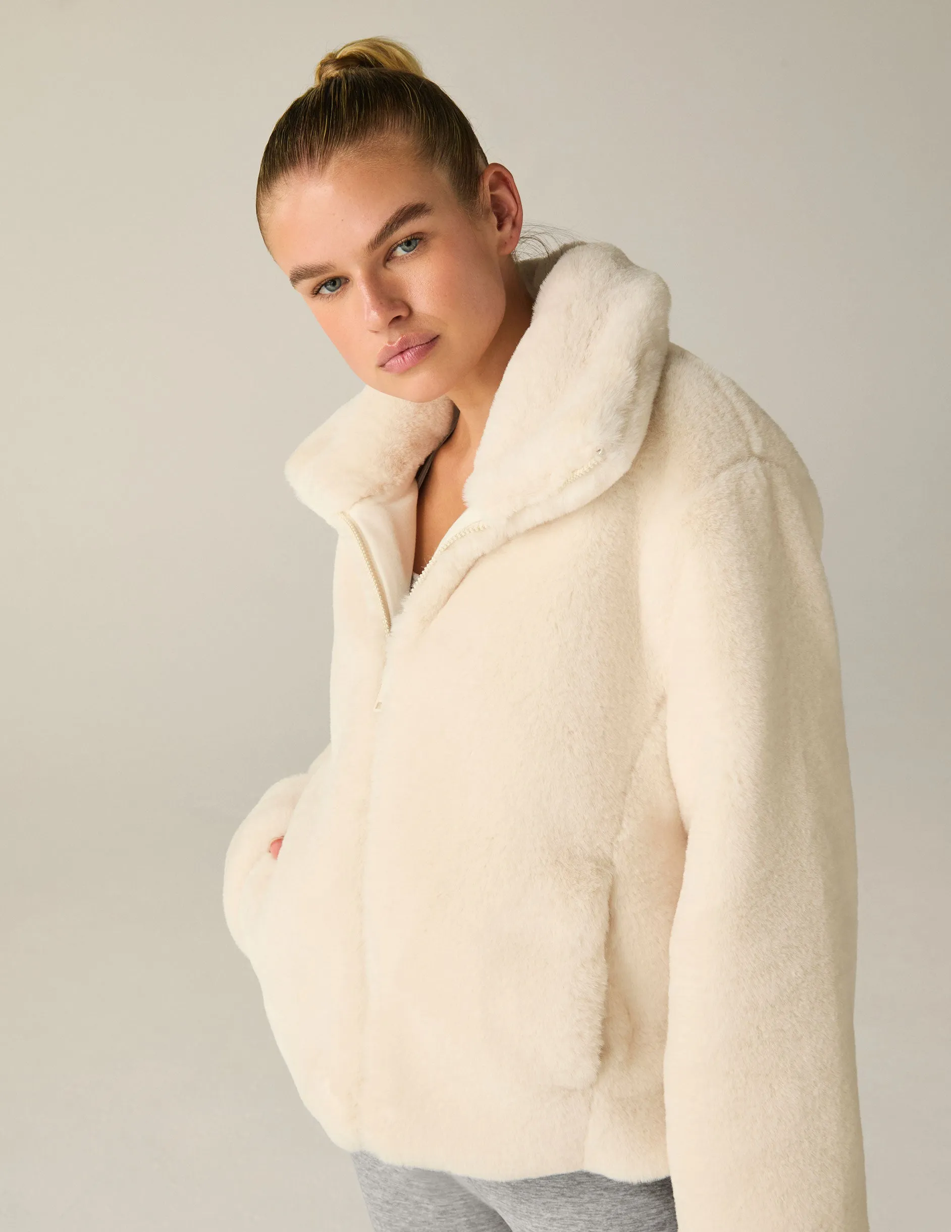 Faux Fur Jacket