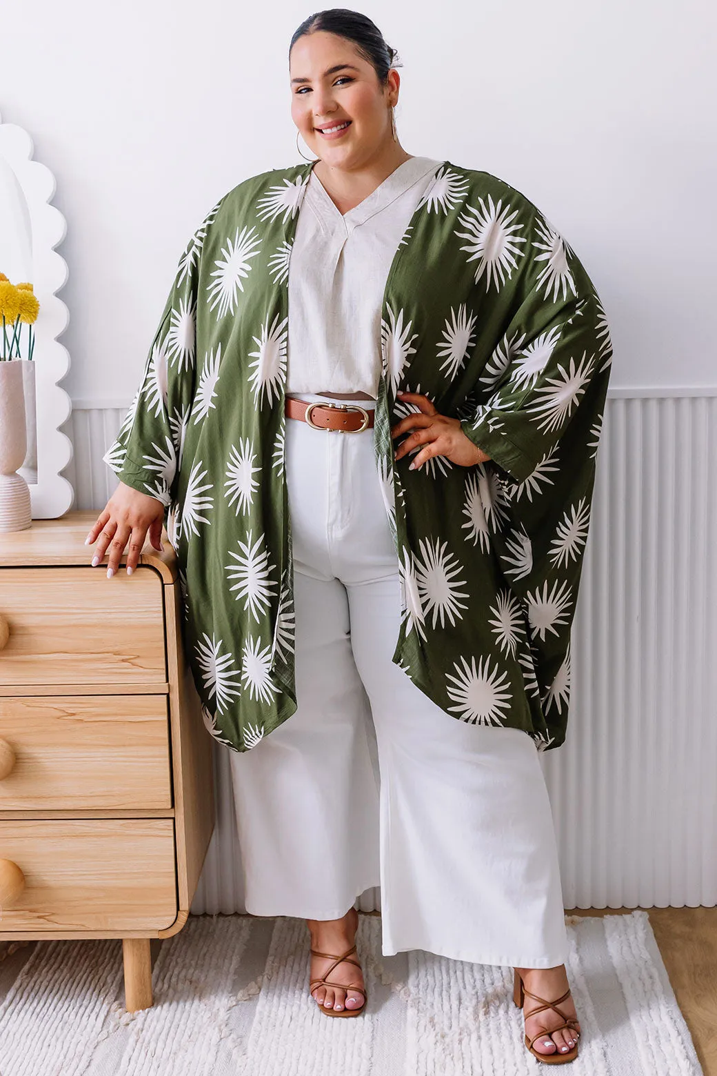 FINAL SALE | Marlay Cape Ida Khaki