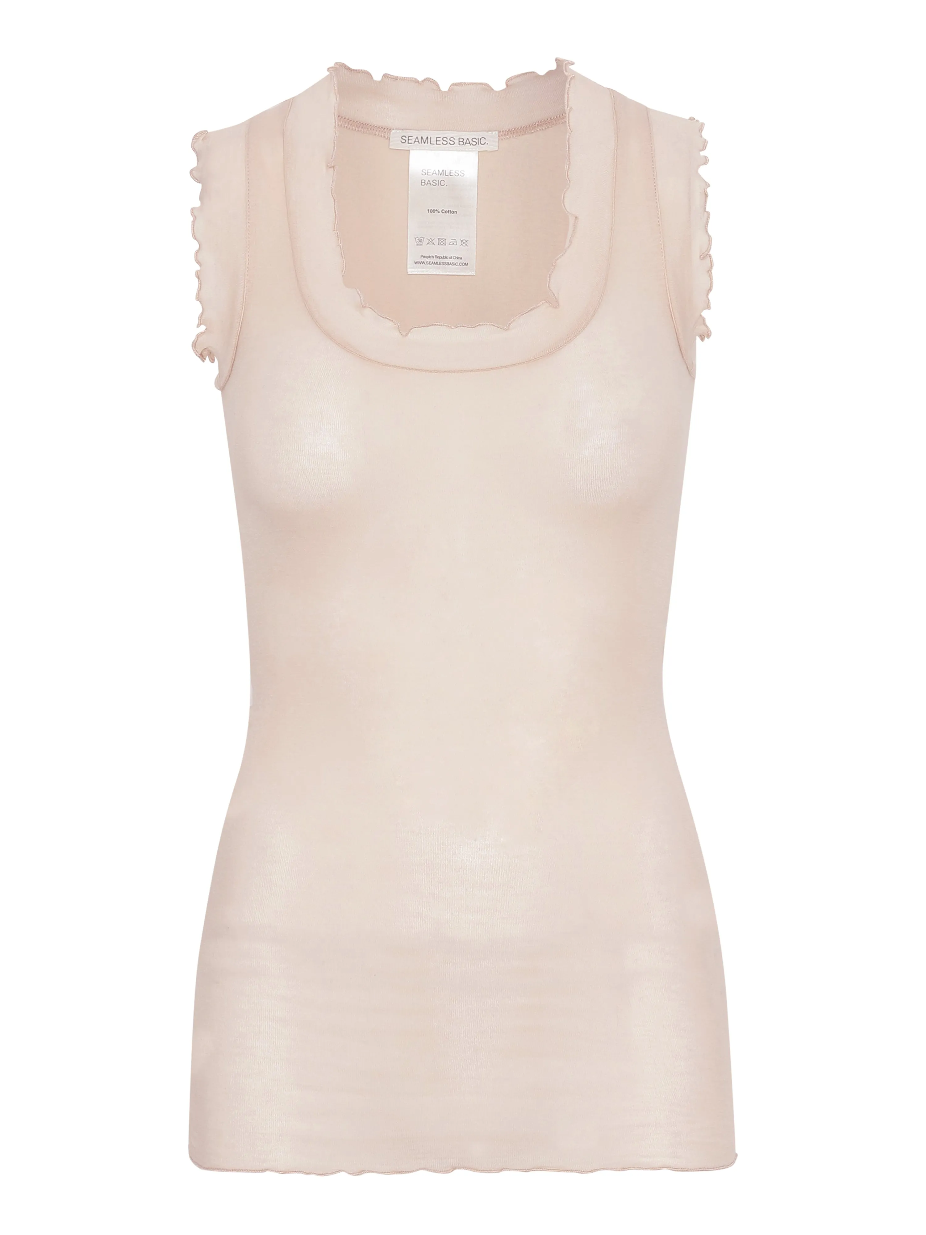 Flounce | Cotton - Rosie Beige