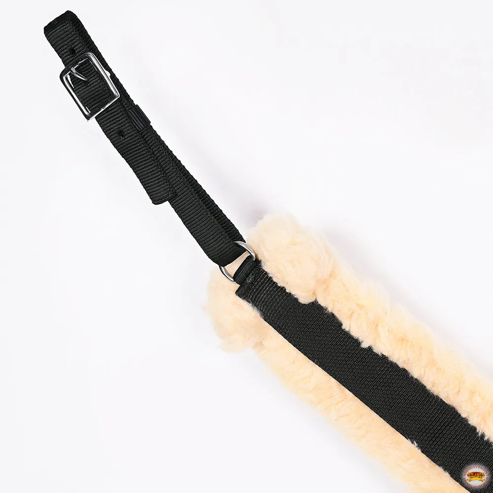 Hilason Western Horse Suede Leather Bareback Pad, Breast Collar & Girth