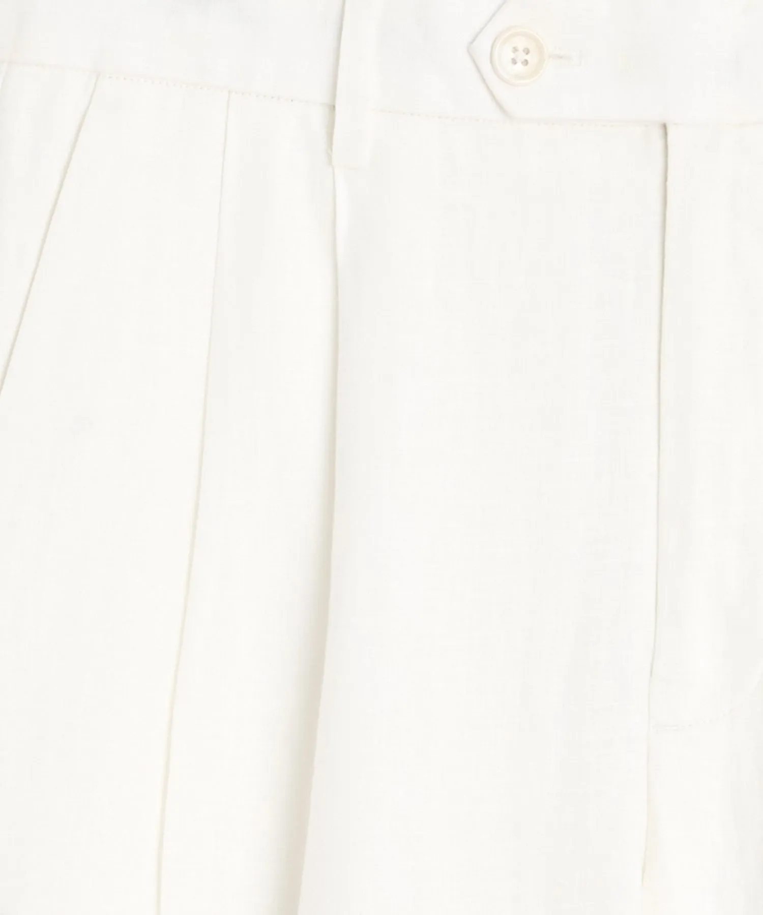 Irish Linen Wythe Trouser in White