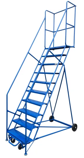 Ladder - Canway Mobile Ladder Stand 10 Step 10H