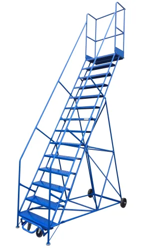 Ladder - Canway Mobile Ladder Stand 14 Step 14H