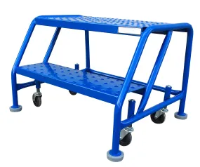 Ladder - Canway Mobile Ladder Stand - No Handrail 2 Step 2NH