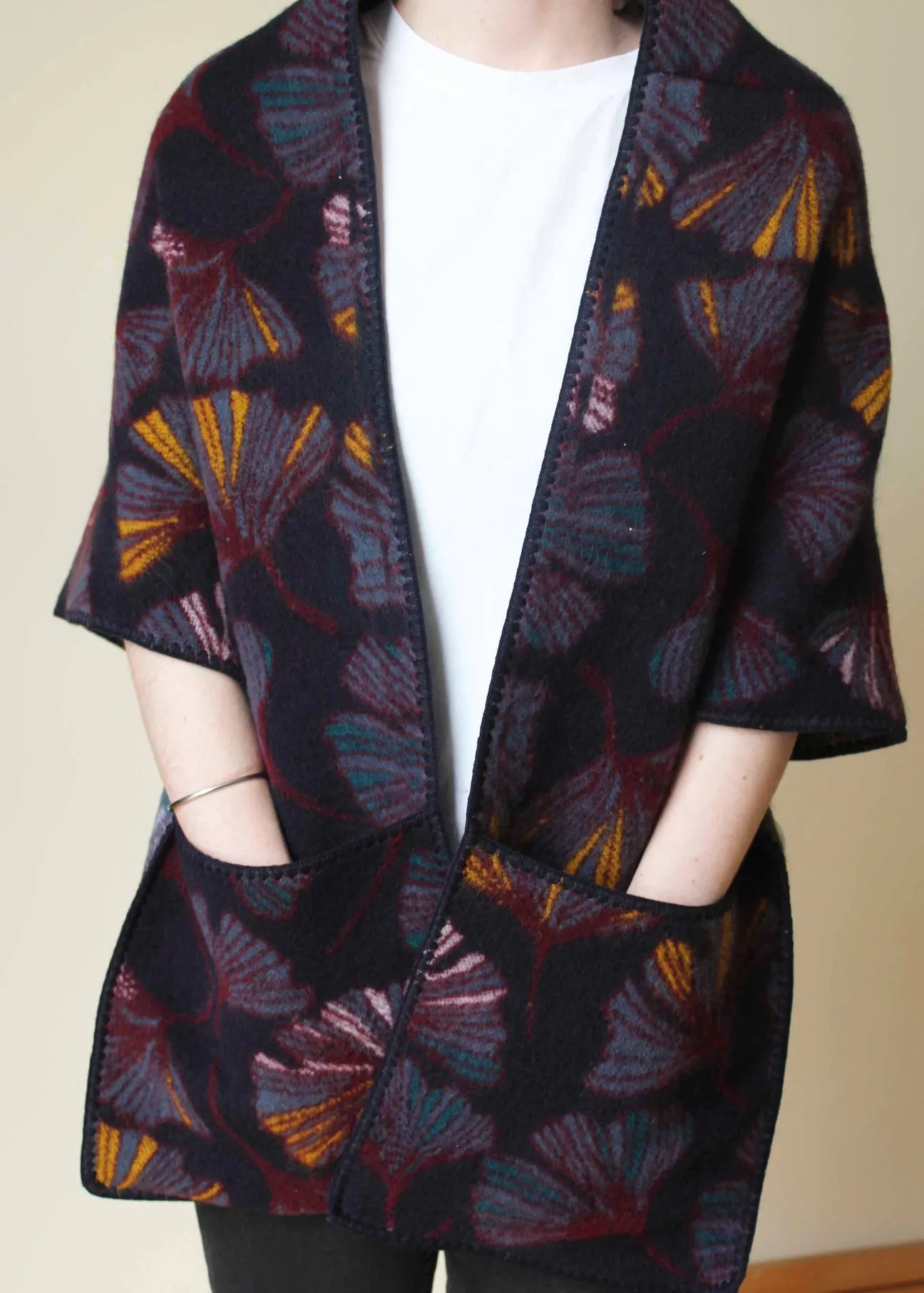 Lillian Luxury Shawl with Pockets