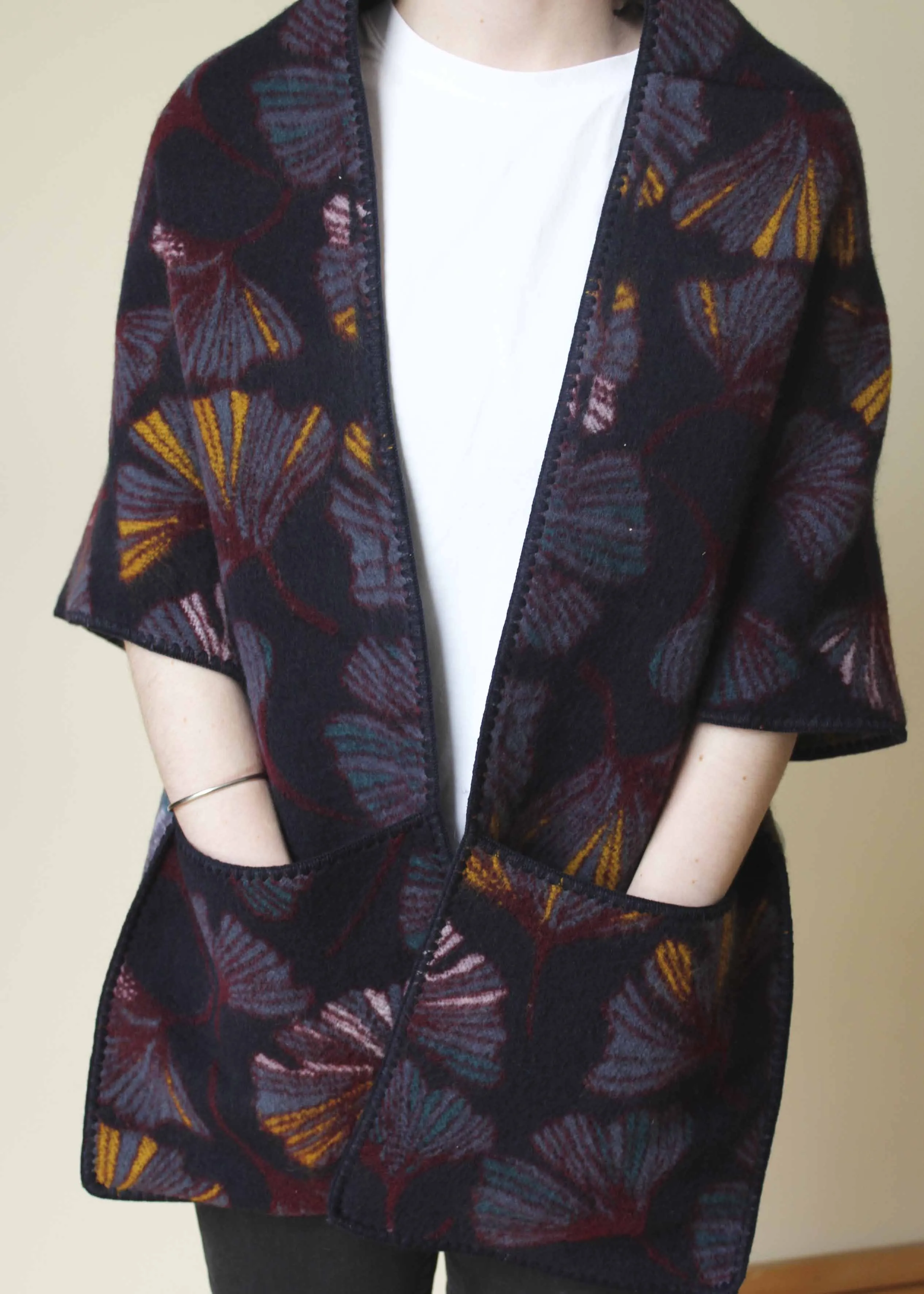 Lillian Luxury Shawl with Pockets