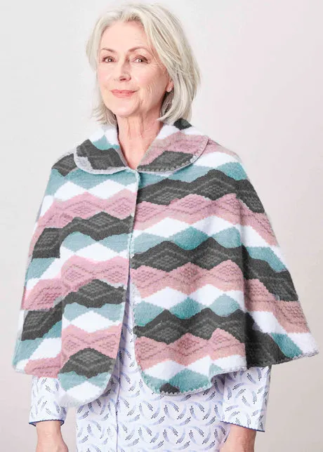 Lilly Luxury VELCRO® Brand Fastening Cape