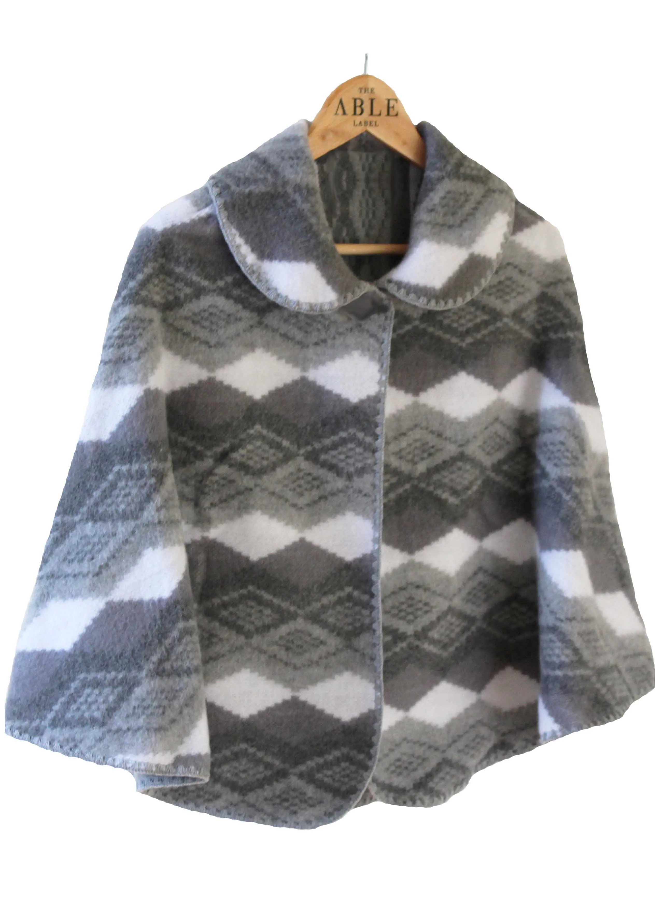 Lilly Luxury VELCRO® Brand Fastening Cape