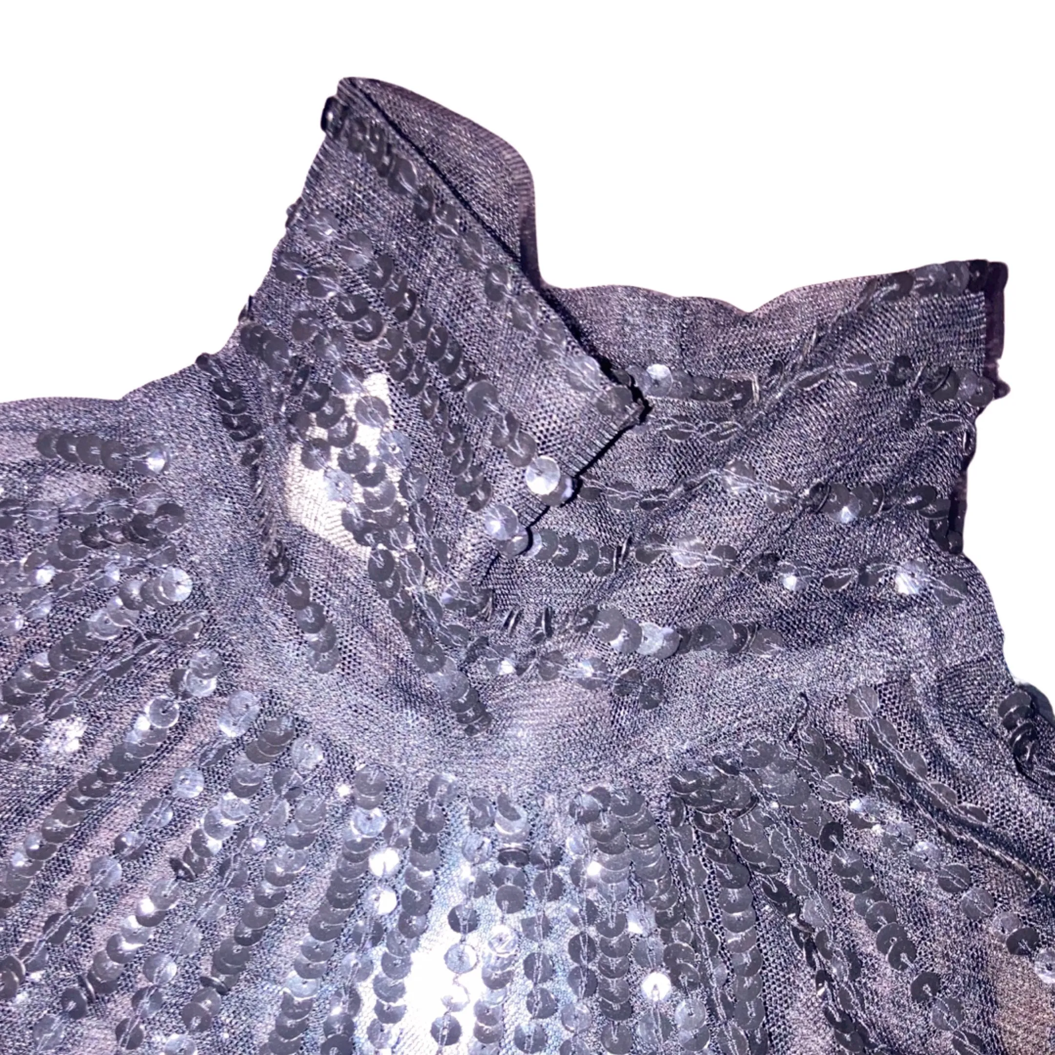Lolita Lempicka F/W 2001 runway mesh blouse