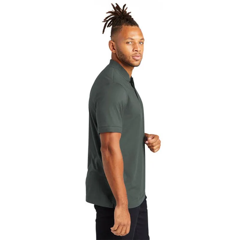 NEW - Mercer Mettle® Stretch Pique Henley - Anchor Grey