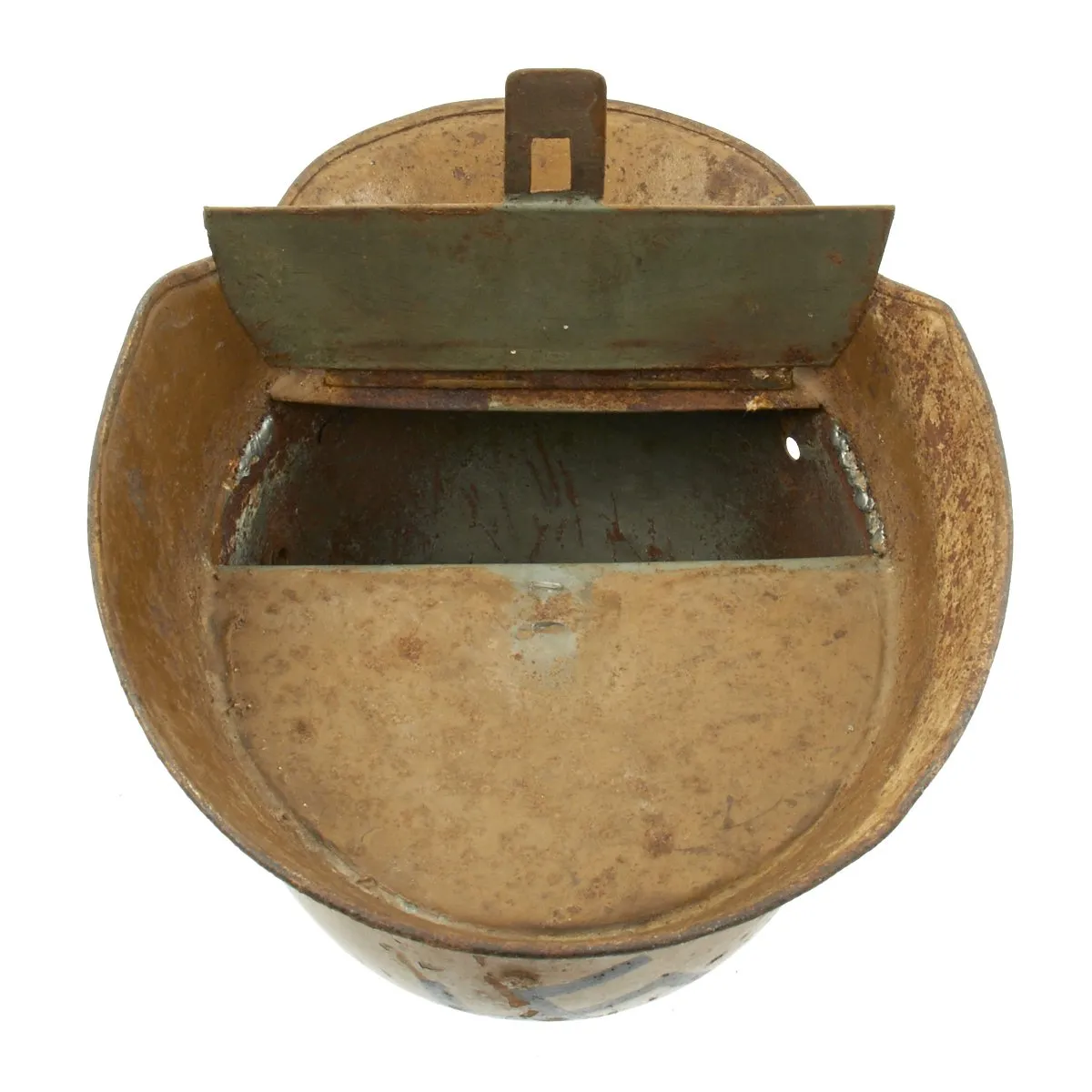 Original German WWI M16 Helmet Donation Bank for The Thrid Reich