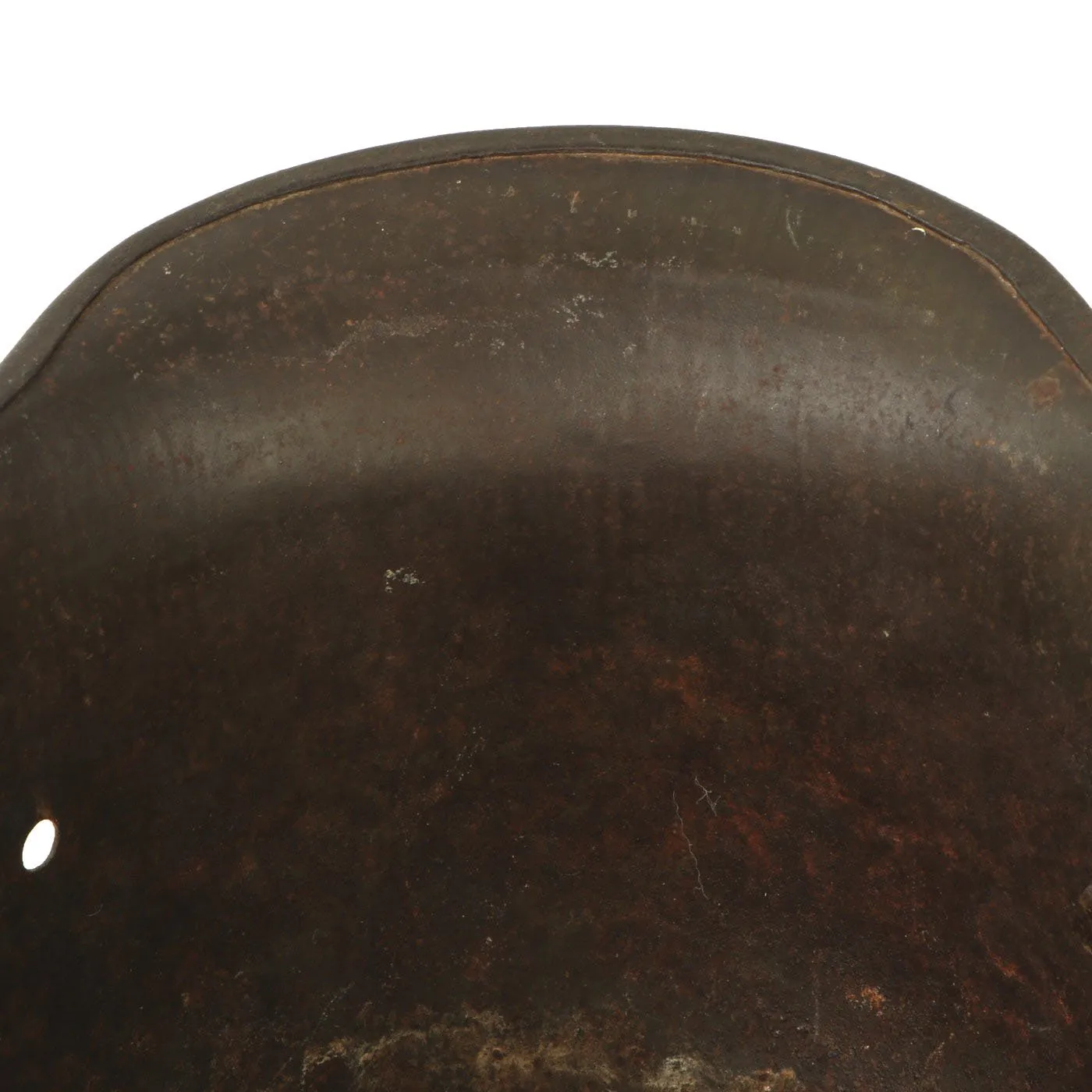 Original Imperial German WWI M16 Stahlhelm Helmet Shell with Museum Label - marked T.J.68