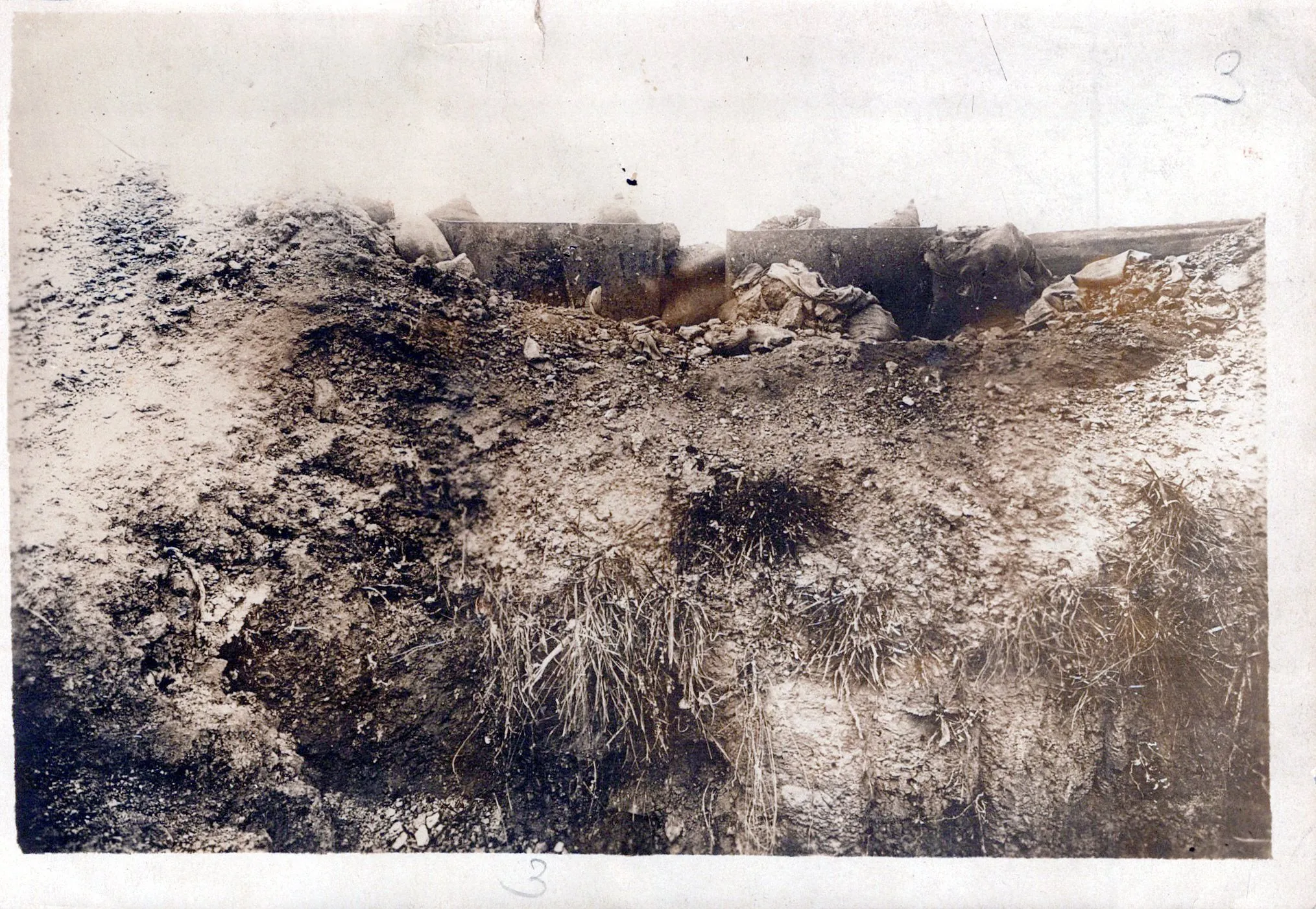 Original U.S. WWI Western Front Trench Warfare Photograph Collection (66 total) with Indexed List