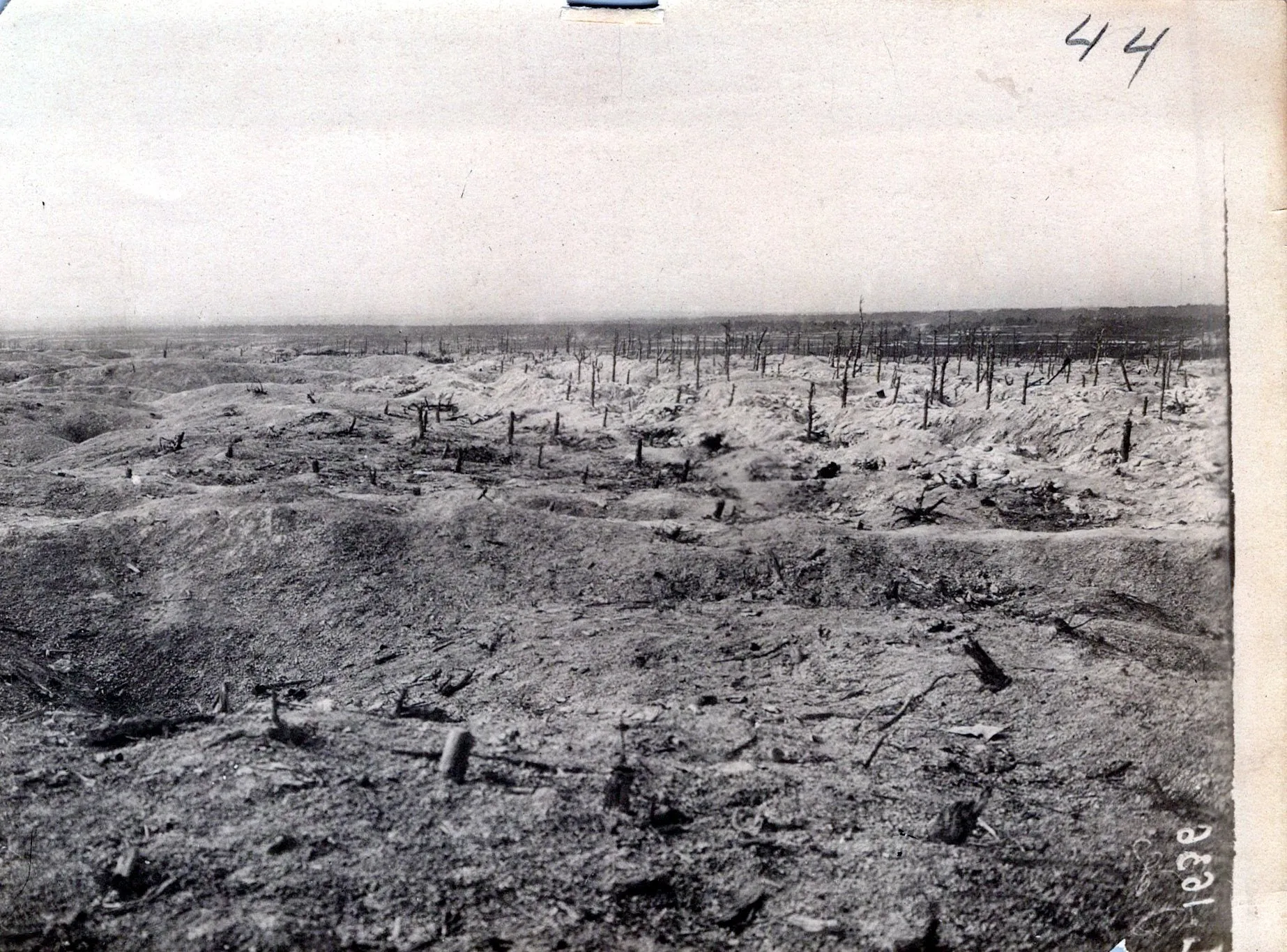 Original U.S. WWI Western Front Trench Warfare Photograph Collection (66 total) with Indexed List