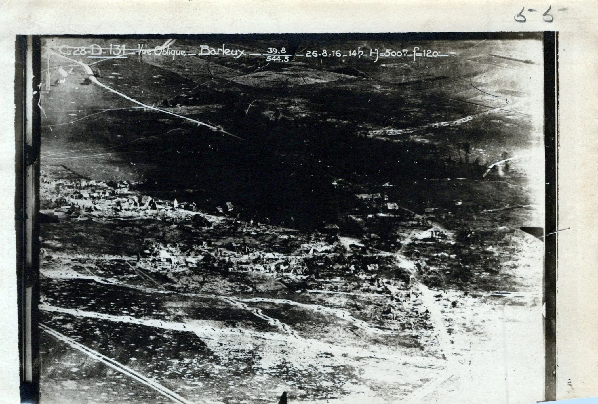 Original U.S. WWI Western Front Trench Warfare Photograph Collection (66 total) with Indexed List