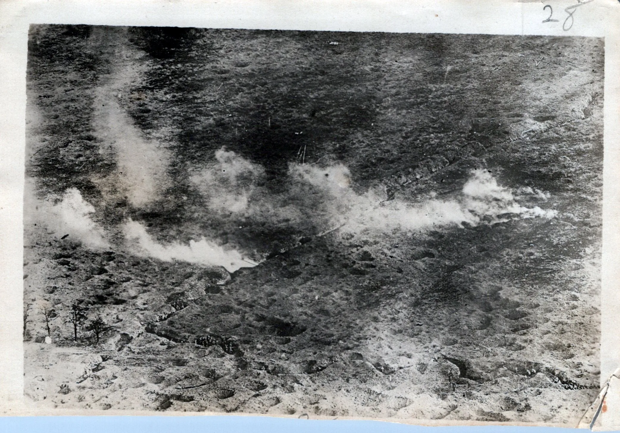 Original U.S. WWI Western Front Trench Warfare Photograph Collection (66 total) with Indexed List