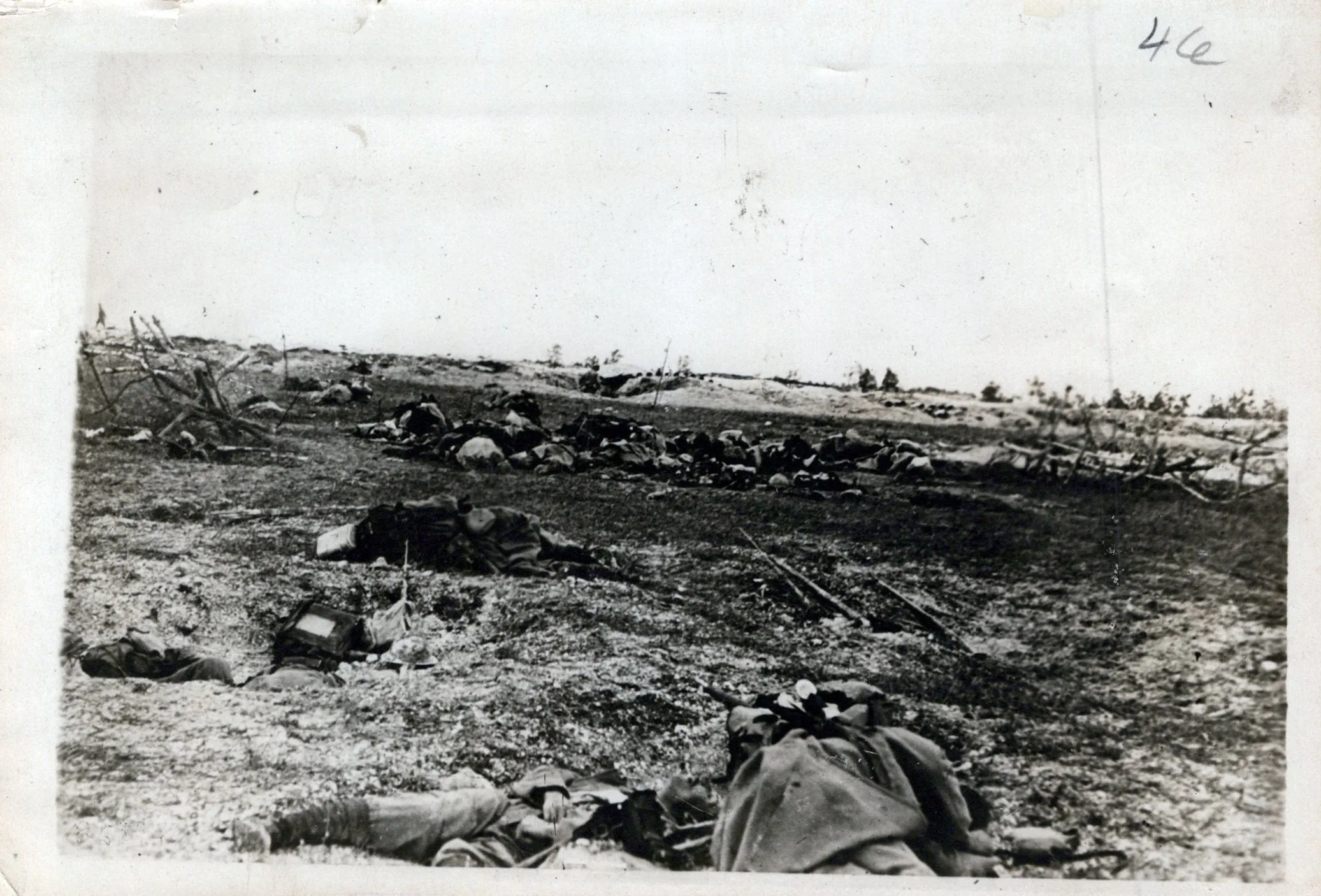Original U.S. WWI Western Front Trench Warfare Photograph Collection (66 total) with Indexed List