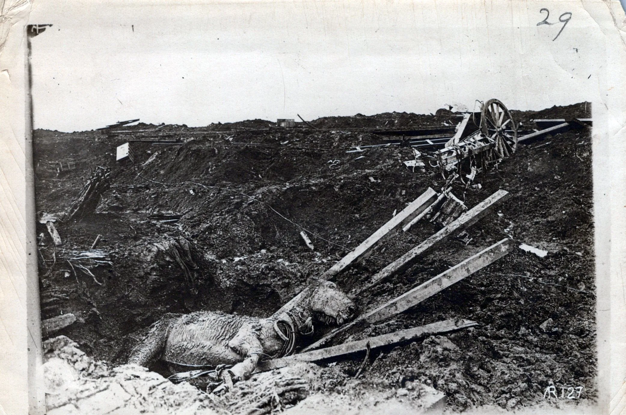 Original U.S. WWI Western Front Trench Warfare Photograph Collection (66 total) with Indexed List