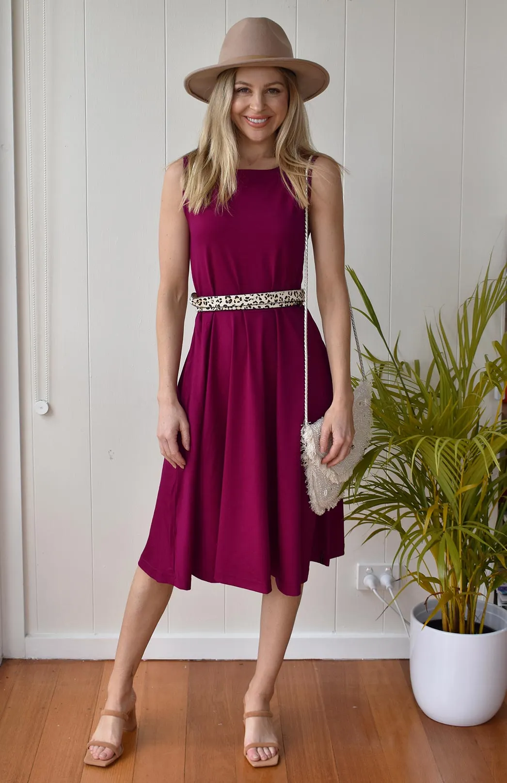 Pre Loved: MaryAnn Dress 100% merino (size 14)