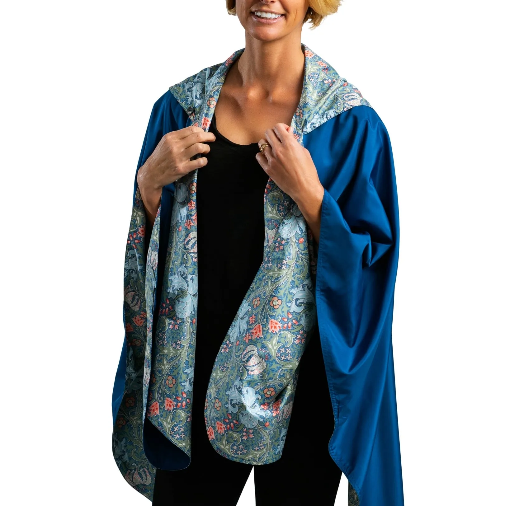 RainCaper William Morris Golden Lily Reverse Umbrella