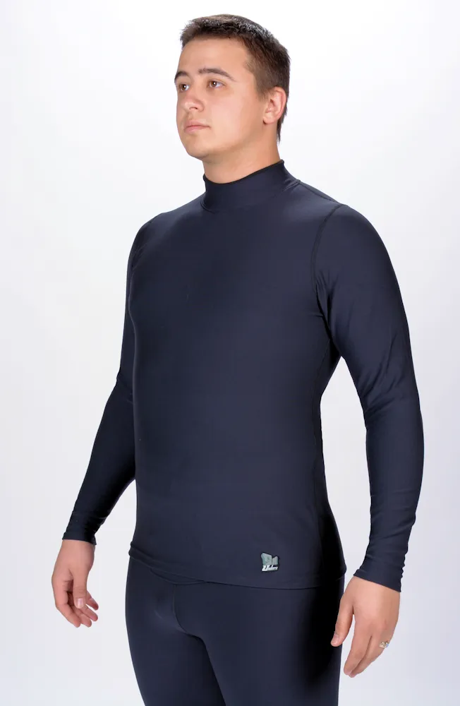Top Long Sleeve Mock Turtleneck Men's
