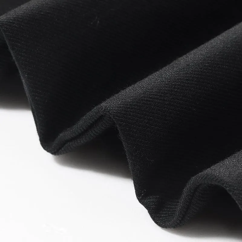 Worsted Woolen Trench Coat With Belt