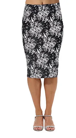 Yomsong New Fashion Wholesale Summer Women's Pencil Skirt  High Waist Floral Printing Midi Skirt  Saia Women  Casual Skirt 204