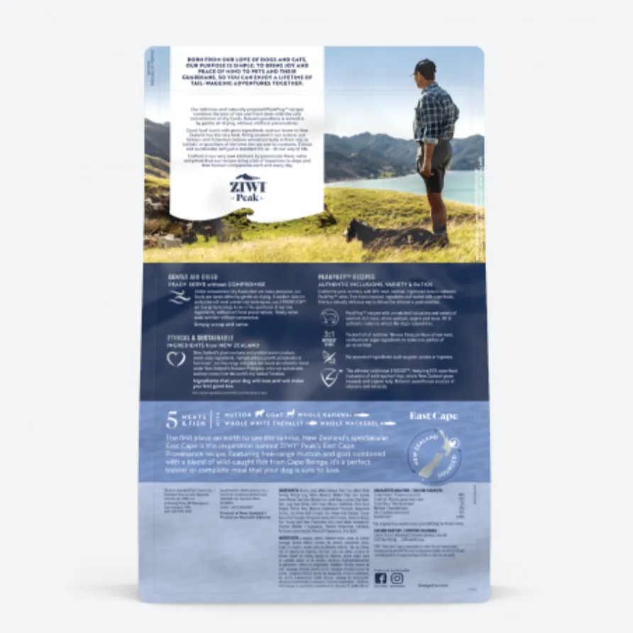 ZIWI PEAK Provenance Series East Cape Recipe For Dogs